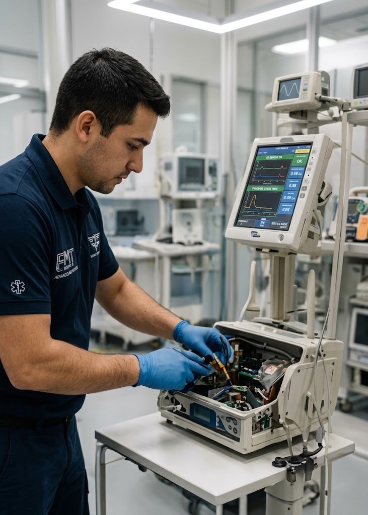 Mantenimiento de equipo médico